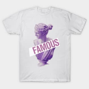 FAMOUS Vintage Statue T-Shirt